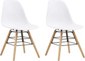 Eetkamerstoelen set 2 stuks  (Incl LW anti kras viltjes) - Eetkamer stoelen - Extra stoelen voor huiskamer - Dineerstoelen – Tafelstoelen