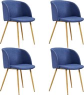 Eetkamerstoelen set 4 stuks  (Incl LW anti kras viltjes) - Eetkamer stoelen - Extra stoelen voor huiskamer - Dineerstoelen – Tafelstoelen