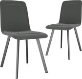 Eetkamerstoelen set 2 stuks  Velvet (Incl LW anti kras viltjes) - Eetkamer stoelen - Extra stoelen voor huiskamer - Dineerstoelen – Tafelstoelen