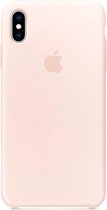 Apple Siliconen Back Cover voor iPhone XS Max - Pink Sand