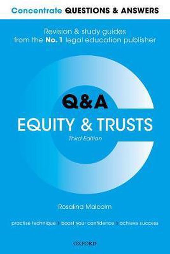 Concentrate Questions and Answers Equity and Trusts - cover
