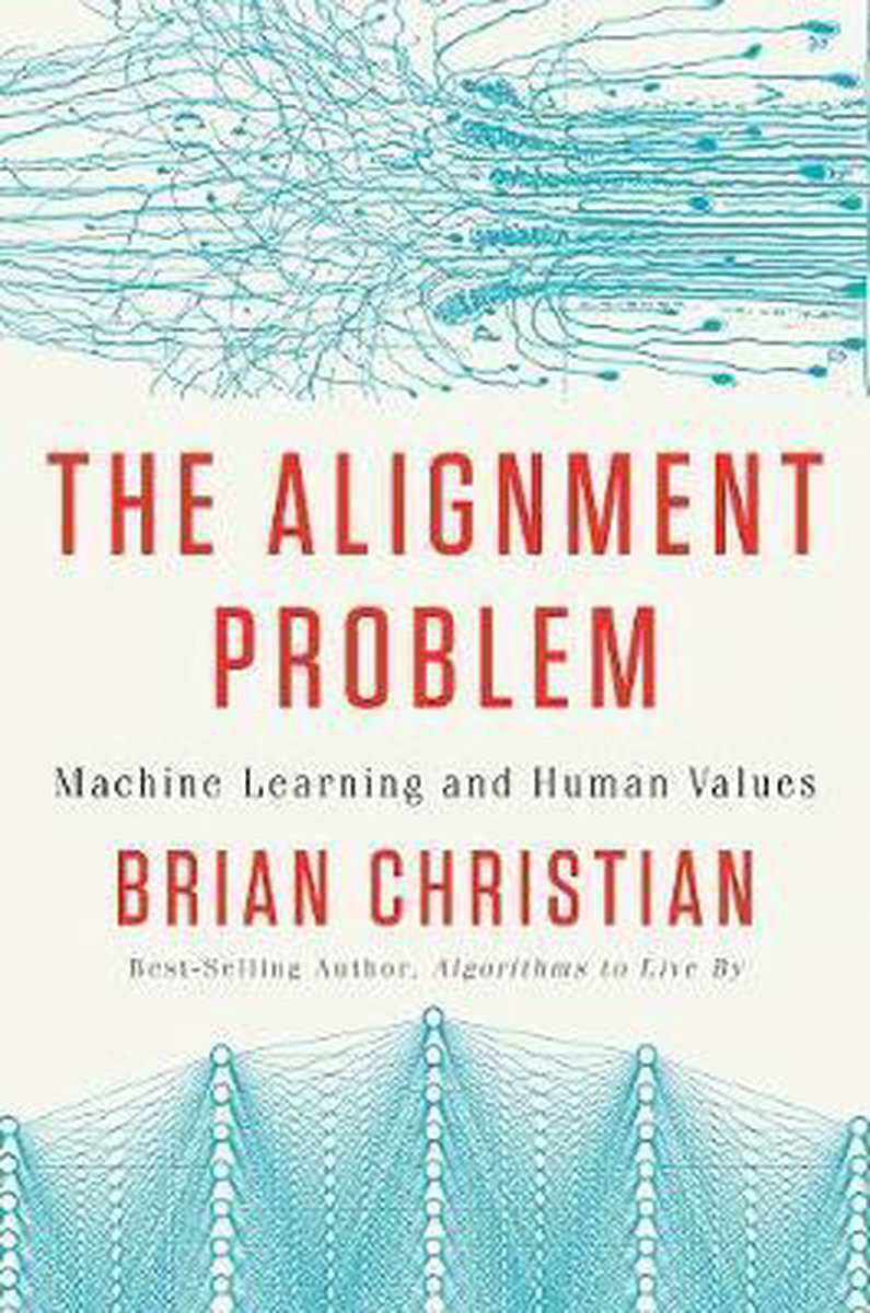 Omslag van The Alignment Problem – Machine Learning and Human Values