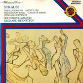 Strauss  Blue Danube-Emperor Waltz-Vienna Blood Waltz   - Bernstein