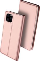 Apple iPhone 11 hoesje Dux Ducis Skin Wallet hoesje - Roze