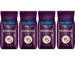 Mövenpick Espresso Koffiebonen - 4 x 1 kg