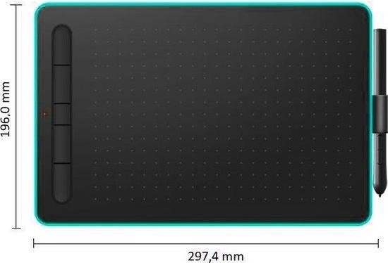 Lovidia grafische teken tablet - pc en telefoon - 5080 lpi - 210 x 140 mm - sapphire blue