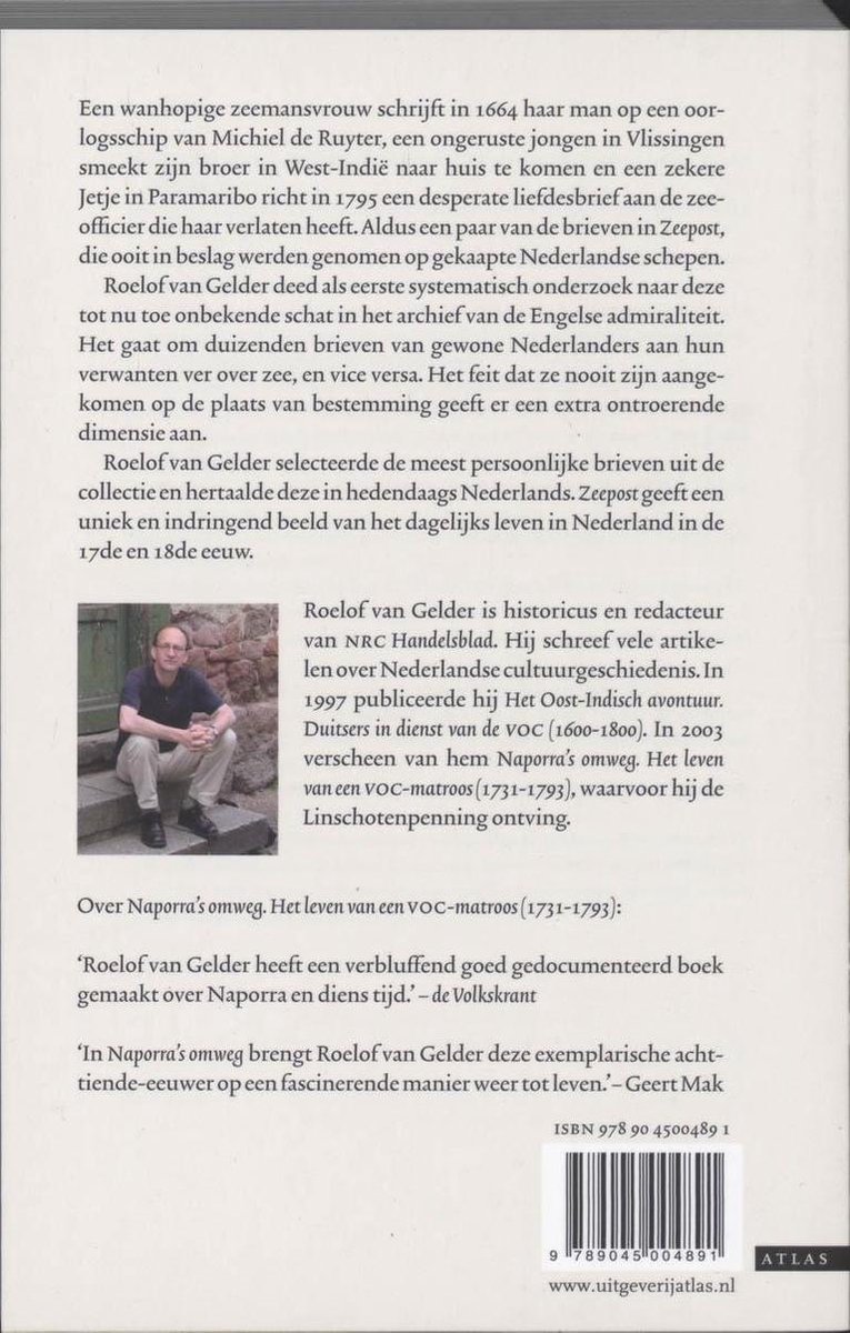Zeepost, Roelof van Gelder | 9789045004891 | Boeken | bol.com