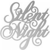 Silent Night Sentiment Mini Die (1pc)
