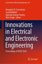 Omslag Innovations in Electrical and Electronic Engineering