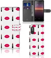 Telefoonhoesje Sony Xperia 10 II Beschermhoes Lipstick Kiss
