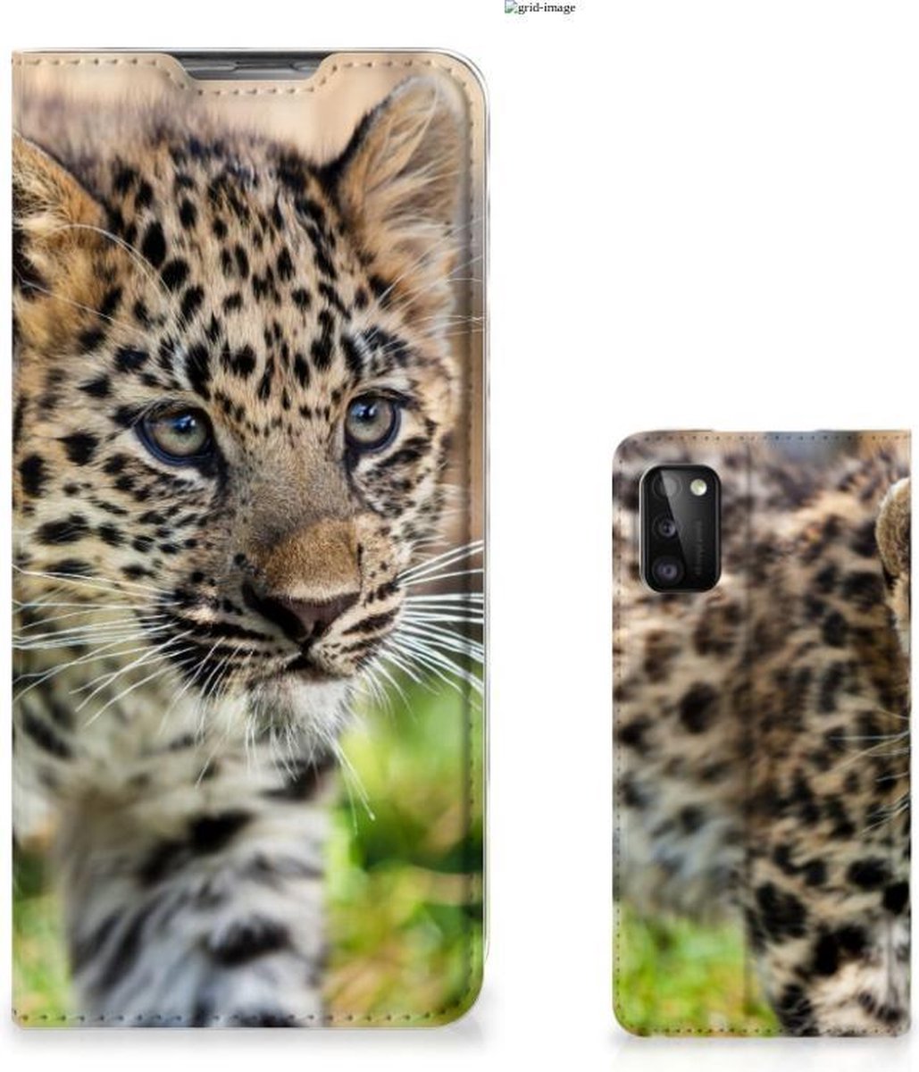 Samsung Galaxy A41 Hoesje maken Baby Luipaard