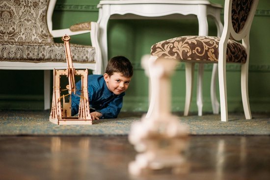 Eco-Wood-Art Trebuchet - Houten Modelbouw