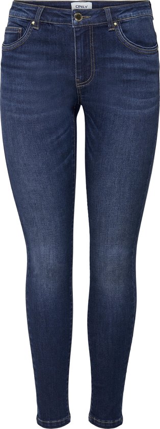 ONLY ONLWAUW LIFE MID SKINNY BJ14-4 NOOS Dames Jeans - Maat XSXL34 | bol.com