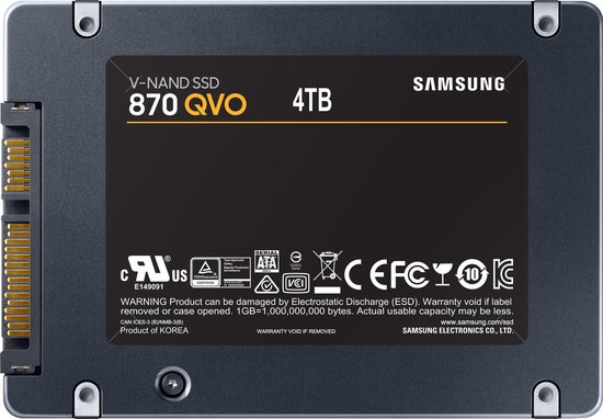 Samsung 870 Qvo 4TB