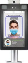 COVID-19 controlesysteem | Toegangsmelder voor gezicht en handpalm met vaste beugel o.b.v. temperatuur | Koortsdetectiefunctie | ZKTeco ProfaceX-CH (TD)