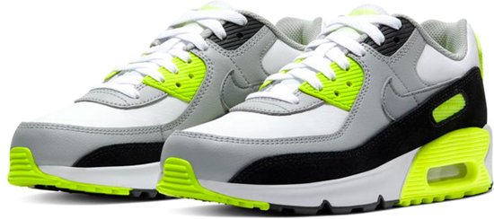 Nike Sneakers - Maat 38 - UnisexKinderen en volwassenen -  wit,zwart,grijs,geel | bol.com