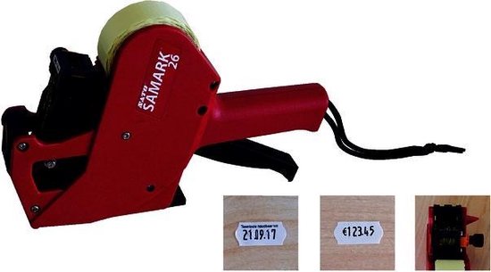 Étiqueteuse Sato Samark 26 – 6 Caractères + 3 Rouleaux D'étiquettes – USB – ACIT