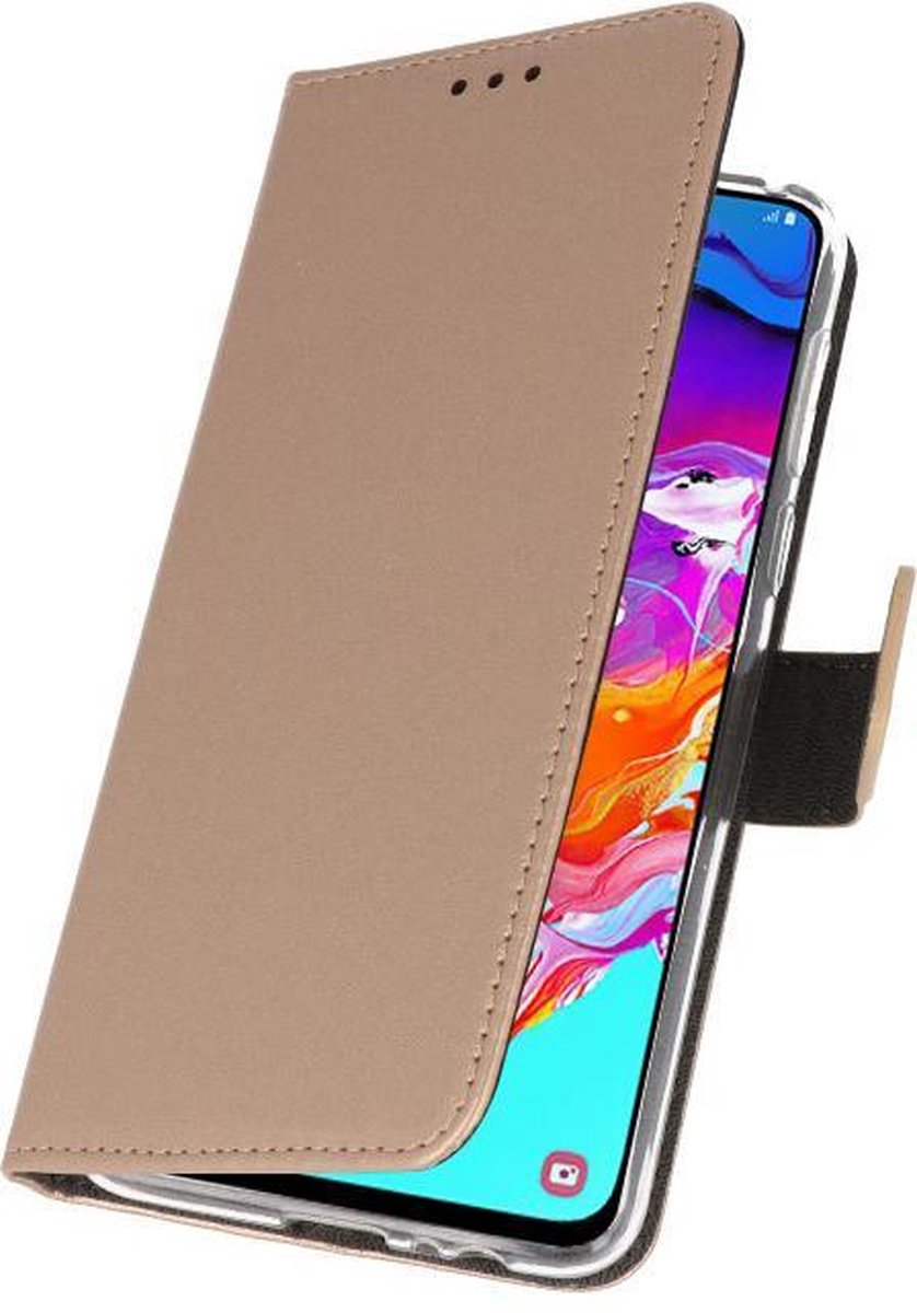Bestcases Pasjeshouder Telefoonhoesje Samsung Galaxy A71 - Goud