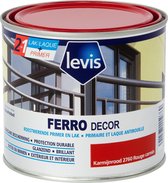 Levis Expert - Ferro Decor - Hoogglans - Karmijnrood - 0.5L