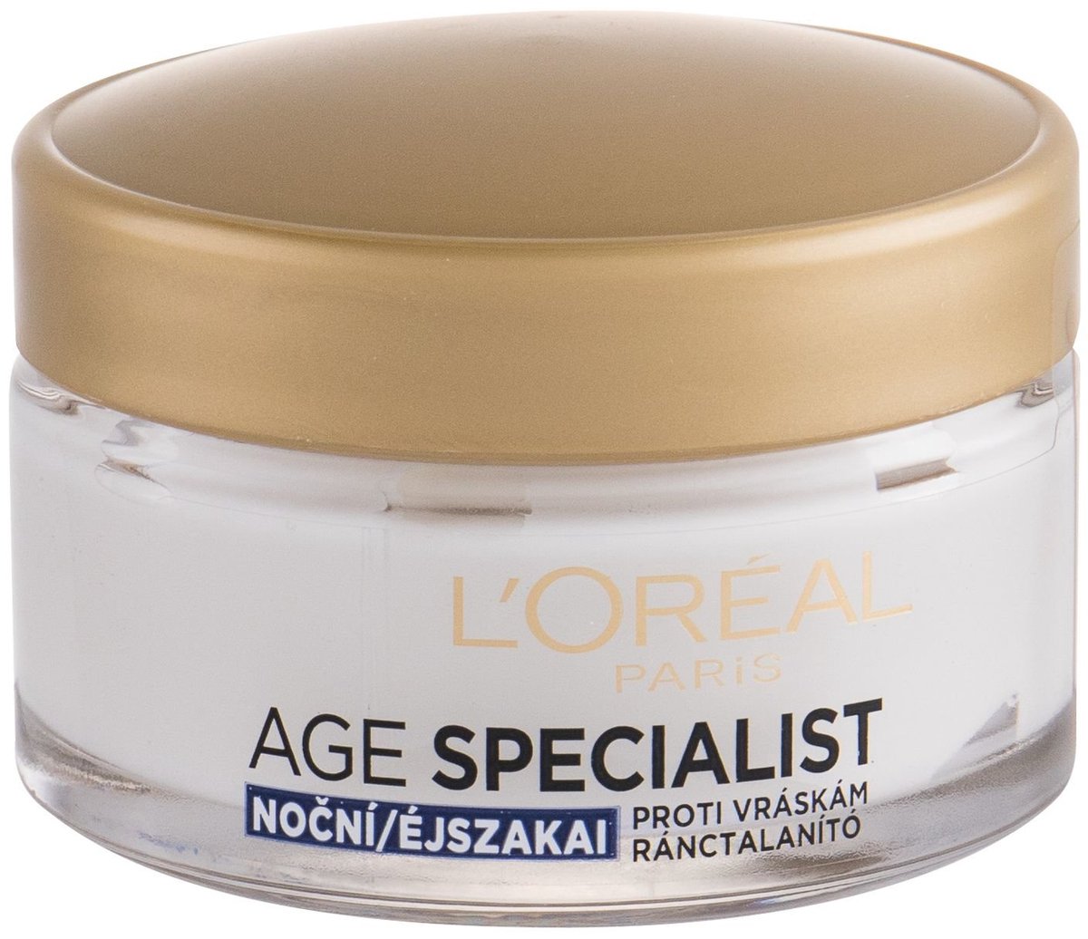 L´oreal - Night Wrinkle Cream Age 45+ Specialist - 50ml
