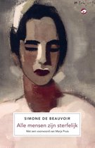 Boek cover Alle mensen zijn sterfelijk van Simone de Beauvoir