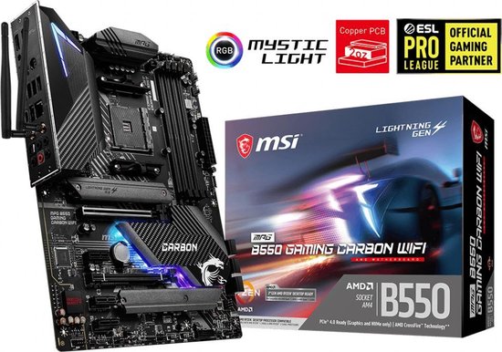 MSI MPG B550 GAMING CARBON WIFI