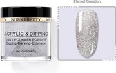 Born Pretty Acrylic & Dipping 3 in 1 Polymer Colour powder|Eternal Question |ADP26| Dipping - Carving - Extension|Nagel poeder