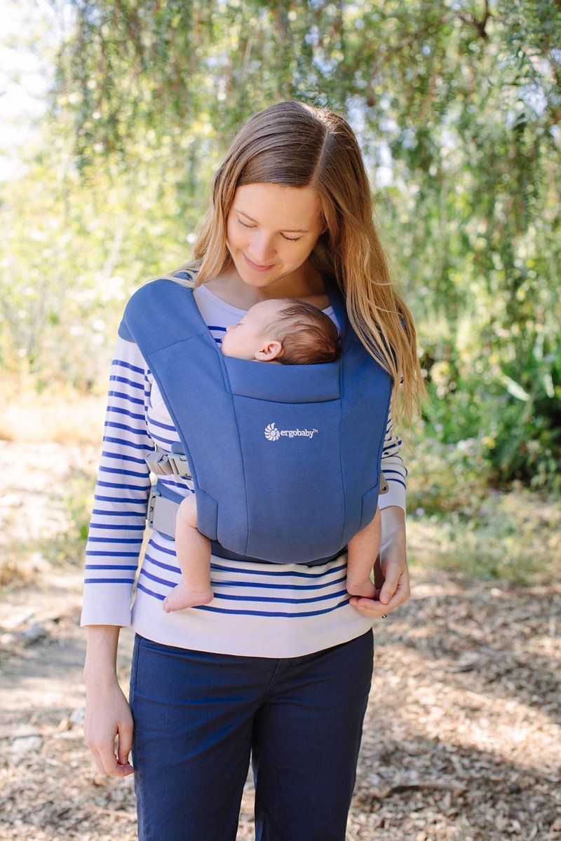 Ergobaby Draagzak Embrace Soft Navy