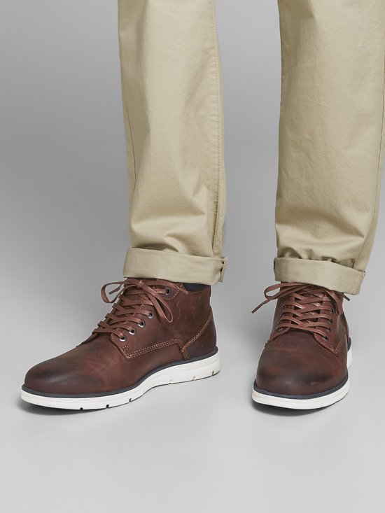 Jack \u0026 Jones JFW STELLAR MESH 2.0 Wit / Marine / Rood - Gratis levering |  Spartoo.nl ! - Schoenen Lage sneakers Heren € 30,00