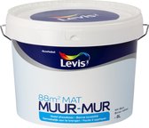 Peinture pour les murs Levis - Mat - Wit - 8 litres