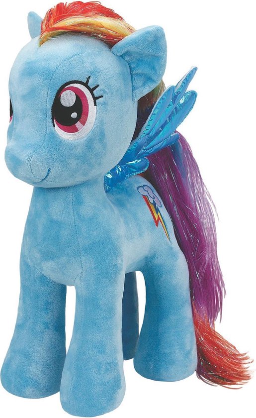 My Little Pony Rainbow Dash knuffel - 42 cm - Met gekleurd regenboog haar |  bol.com
