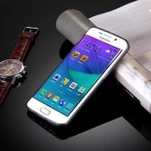 Samsung Galaxy S6 Edge / G925 uniek TPU + kunststof back cover Hoesje met magische Nano zuigtechnologie (grijs)