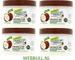 Palmer's Coconut Oil Formula Moisture Gro Shining - Voordeelverpakking 4 x 250 ML - Hairdress crème