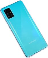 Samsung Galaxy A51 Transparant Backcover hoesje - Zachte aanraking (A515F)