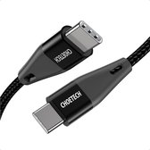 Choetech - USB-C male naar USB-C male laadkabel - 60W PD - 1.2m