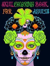 Skull Coloring Book For Adults