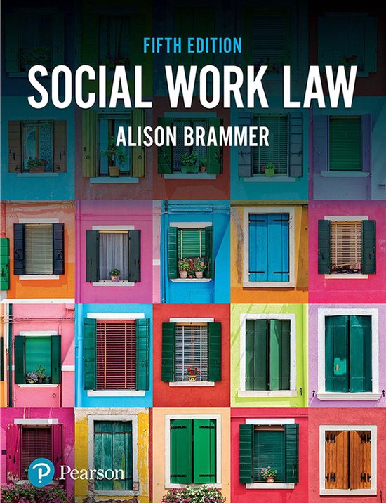 Social Work Law - cover