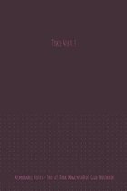 The 6x9 Dark Magenta Dot Grid Notebook - Take Note!