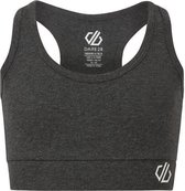 Dare 2b - Girls' Trendsetter Crop Top - Outdoorshirt - Kinderen - Maat 140 - Grijs