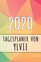 2020 Tagesplaner von Ylvie: Personalisierter Kalender für 2020 mit deinem Vornamen