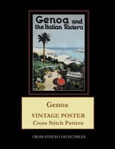Genoa: Vintage Poster Cross Stitch Pattern
