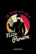 Virtual Reality Art Graphic Notebook: Virtual Reality Graphic Art Graph Paper 5x5 Pages HMD Notebook / Journal Gift (6 x 9 - 110 graph paper 5x5 pages