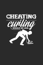 Cheating curling: 6x9 Curling - dotgrid - dot grid paper - notebook - notes