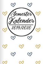 Semester Kalender 2019 / 2020: Semesterplaner 2019 2020 - Studienplaner A5, Semesterkalender, Timer, Uni Planer
