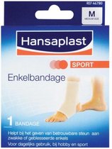 Hansaplast Sport Enkelbandage - M - 1 stuk