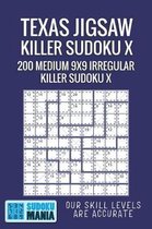 Texas Jigsaw Killer Sudoku X: 200 Medium 9x9 Irregular Killer Sudoku X