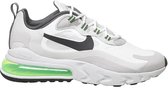 NIKE AIR MAX 270 REACT (Summit White / Grey / Silver Lilac / Electric Green) Femme / Enfant - Taille 38