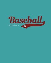Baseball Score Book: Scorekeeper Book Baseball Fans Gifts