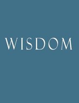 Wisdom: Decorative Book to Stack Together on Coffee Tables, Bookshelves and Interior Design - Add Bookish Charm Decor to Your