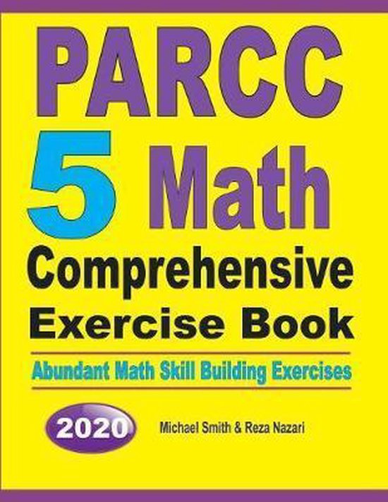 PARCC 5 Math Comprehensive Exercise Book - cover